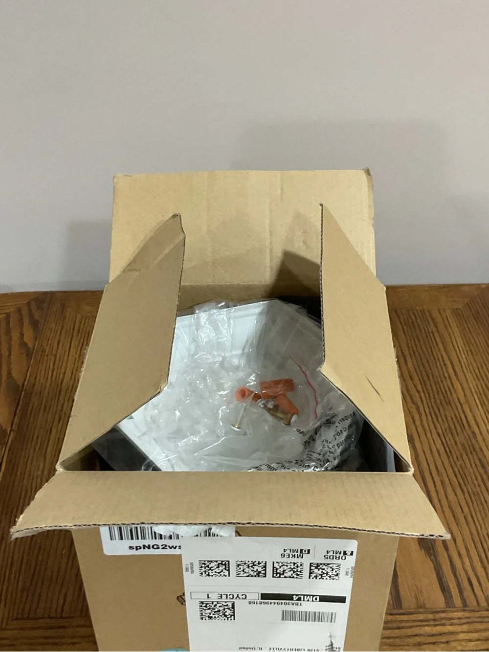 White Outdoor Post Lantern Light